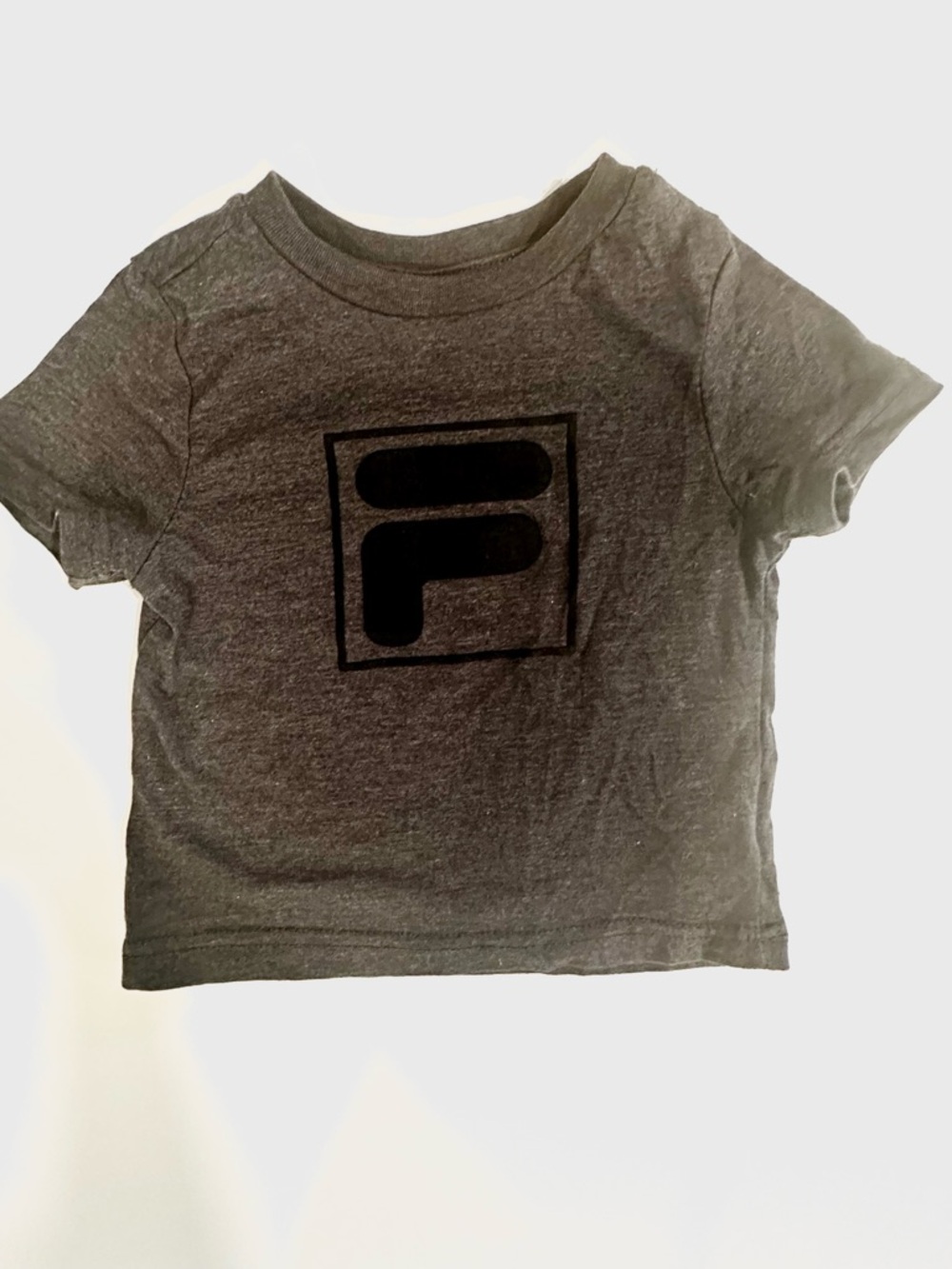 Fila Kids Gray Heather Logo Tee